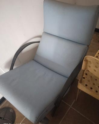 poltrona p40 chaise longue Borsani tecno design
