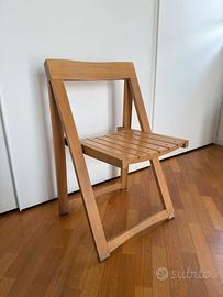 Sedia pieghevole vintage - Aldo Jacober “Trieste”