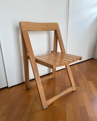 Sedia pieghevole vintage - Aldo Jacober “Trieste”