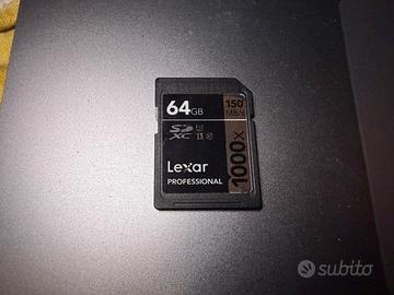 Lexar SDXC 64GB Professional UHS-II 1000x