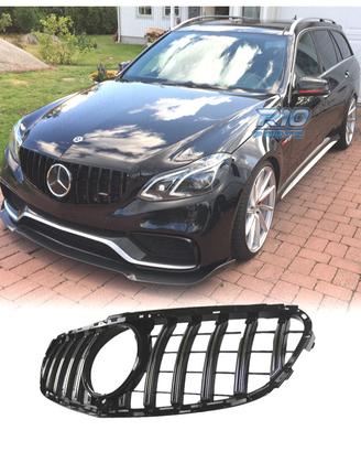 GRIGLIA MERCEDES CLASSE E W212 13-16 LOOK GT NERO 