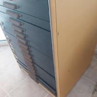 cassettiera tipografica 18 cassetti