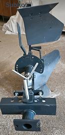 Bcs aratro a doppio versoio 180° + porta attrezzi 