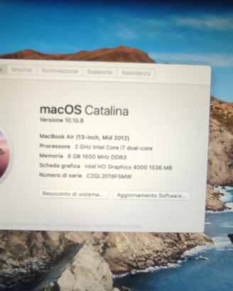 MacBook Air 13" i7 mid2012