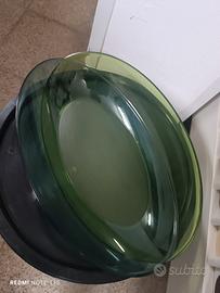 piatto ovale farfalla eleganzia Tupperware 