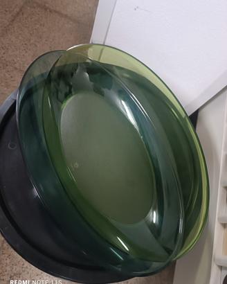 piatto ovale farfalla eleganzia Tupperware 