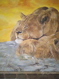 Leoni giganti Donatella Ribezzo