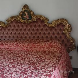 Letto matrimoniale in stile Barocco veneziano