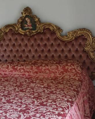 Letto matrimoniale in stile Barocco veneziano
