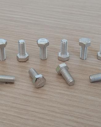 10 Viti testa esagonale alluminio 7075 M5x12