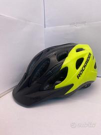 Casco Rockrider nero e giallo