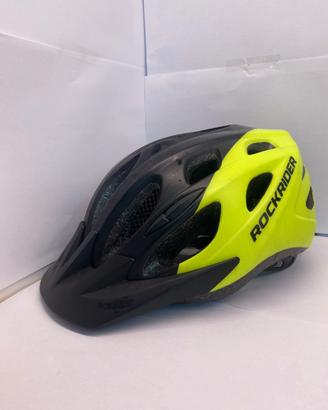 Casco Rockrider nero e giallo