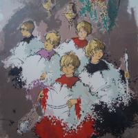 Cesarino MONTI (1916 - 1979) pittore bresciano