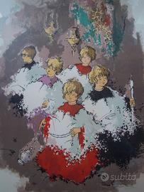 Cesarino MONTI (1916 - 1979) pittore bresciano