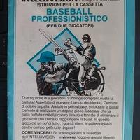 Libretto Intellivision - Baseball Professionistico