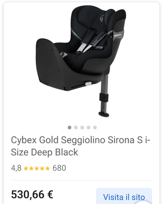 Seggiolino cybex sirona s