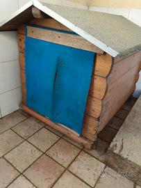 casetta in legno per cane