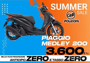 Piaggio MEDLEY 200 - TUO CON 500€ DI PROMO A PARTI