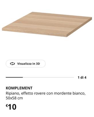 Ripiani KOMPLEMENT IKEA