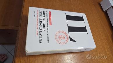 Vocabolario lingua latina Castiglione-Mariotti