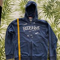 Felpa Redskins Junior blu con cappuccio 16A