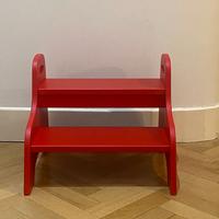 Sgabello per bambini rosso TROGEN IKEA