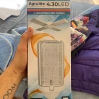 Agrolite 4.30 led 120w + presa con switch 330w