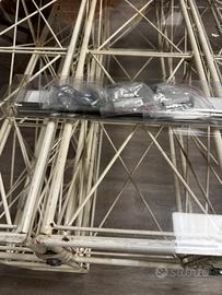 Barra tubo cucina con ganci