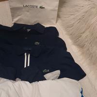 polo e giacca lacoste  taglia S