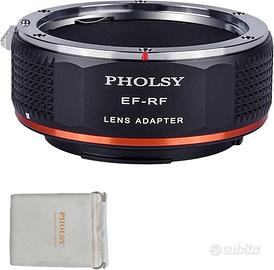 PHOLSY Adattatore per lente Canon EF su RF - NUOVO