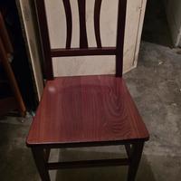 4 sedie in legno