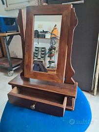 Specchierina in legno massello 