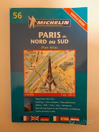 Paris du Nord au Sud.Plan Atlas 1:10000 Michelin