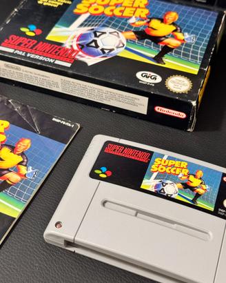 Super Soccer – Super Nintendo SNES – Completo