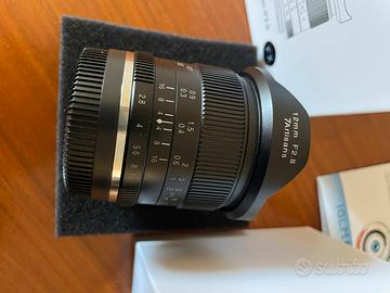 Obiettivo 7Artisans  12 mm f/2.8