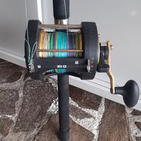 canna traina e mulinello