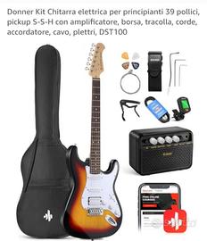 chitarra elettrica Donner 