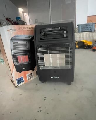 Stufa a gas ventilata e infrarossi