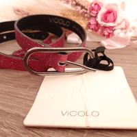 Cintura fucsia glitterata Vicolo