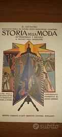  libro STORIA della MODA 1925 R.Genori o scambi.