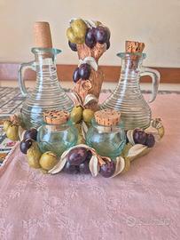 set olio aceto sale pepe