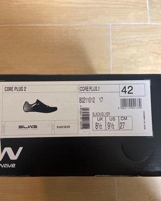 Scarpe ciclismo Northwave core plus 2 n.42