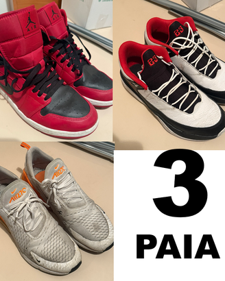 3 PAIA NIKE AIR JORDAN