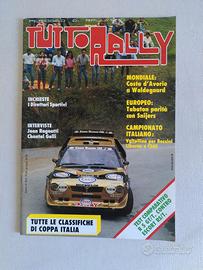 Rivista Tutto Rally numero Ottobre 1986