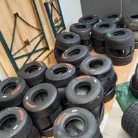 gomme kart Vega Rosse per mini