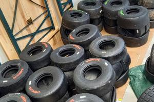 gomme kart Vega Rosse per mini