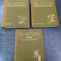 Le erbe 3 volumi Fabbri Editori