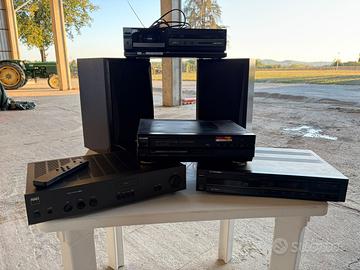 Stereo Pioneer con lettore CD e lettore cassette