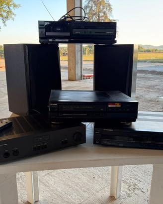 Stereo Pioneer con lettore CD e lettore cassette