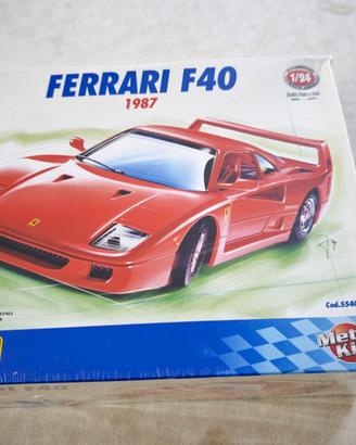 Ferrari f40 Burago 1987 - sigillata 
